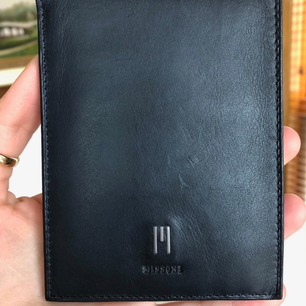 Missoni Mens Navy Wallet